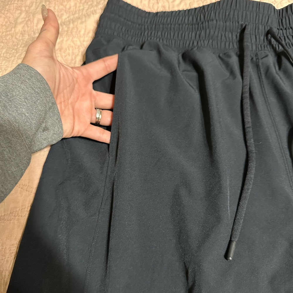 YPB black joggers